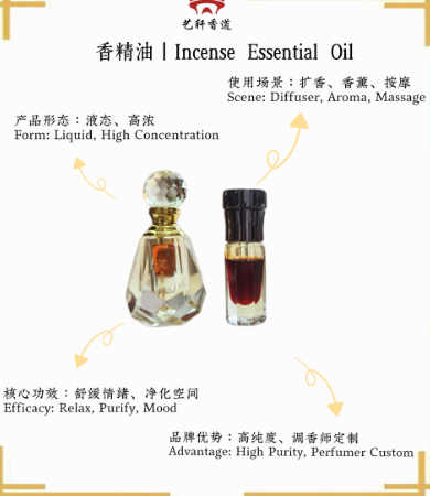 Incense essential oil